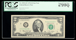 FR# 1935-L*  CH CU A Nice 1976 $2.00 Federal Reserve Star Note San Francisco 